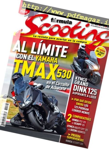Scooting – Octubre-Noviembre 2016 Cover