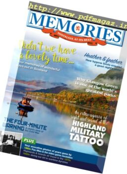 Scottish Memories – September 2016
