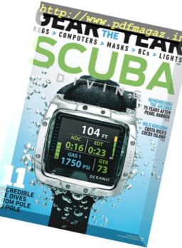 Scuba Diving – November-December 2016
