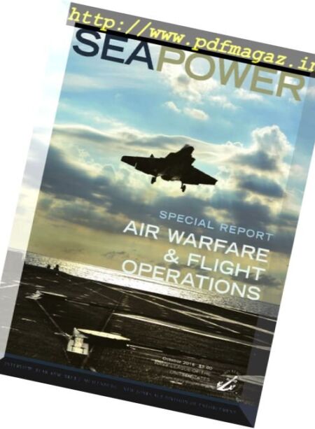 SeaPower – October 2016 Cover