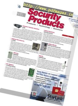 Security Products Magazine – August 2016