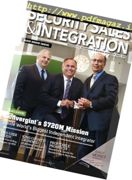 Security Sales & Integration – September 2016 Cover