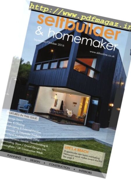 Selfbuilder & Homemaker – September-October 2016 Cover
