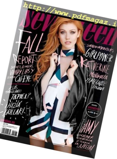 Seventeen Mexico – Octubre 2016 Cover