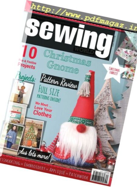 Sewing World – November 2016 Cover