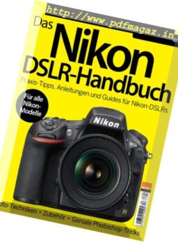 SFT Wissen – Das Nikon DSLR-Handbuch – Nr.13, 2016