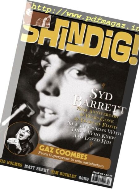 Shindig! – Issue 60, 2016 Cover