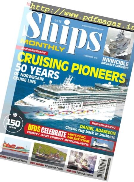 Ships Monthly – December 2016 Cover