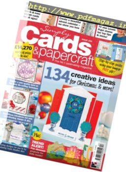 Simply Cards & Papercraft – Issue 154, 2016
