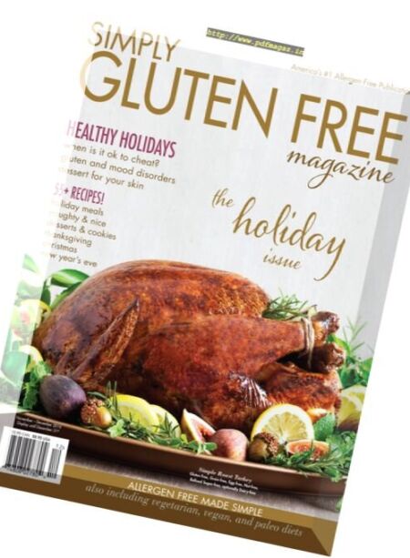 Simply Gluten Free – December 2016 Cover