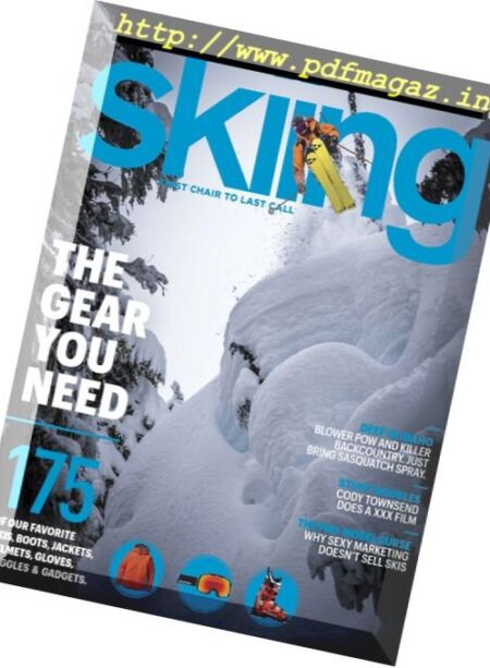Skiing – November 2016 Cover