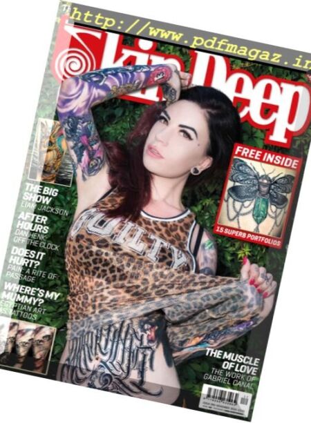 Skin Deep Tattoo Magazine – November 2016 Cover