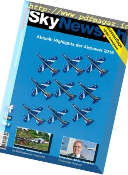 SkyNews.ch – Oktober 2016