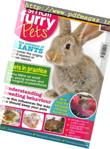 Small Furry Pets – Issue 31, October-November 2016 Cover