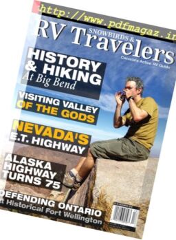 Snowbirds & RV Travelers – November – December 2016