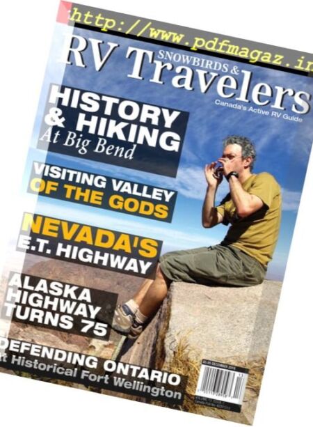 Snowbirds & RV Travelers – November – December 2016 Cover