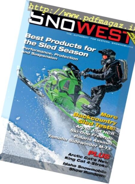SnoWest Magazine – November 2016 Cover