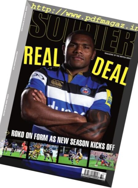 Soldier Magazine – October 2016 Cover