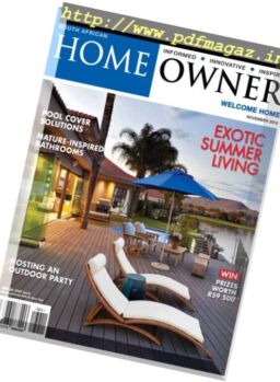 South African Home Owner – November 2016