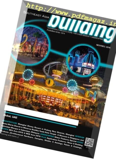 Southeast Asia Building – November-December 2016 Cover