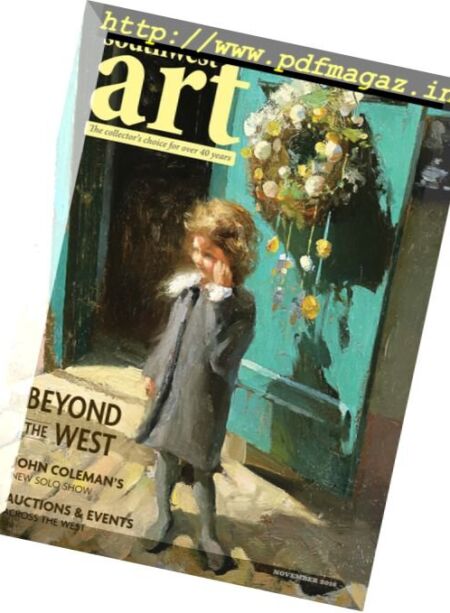 Southwest Art – November 2016 Cover