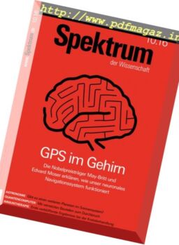 Spektrum der Wissenschaft – Oktober 2016