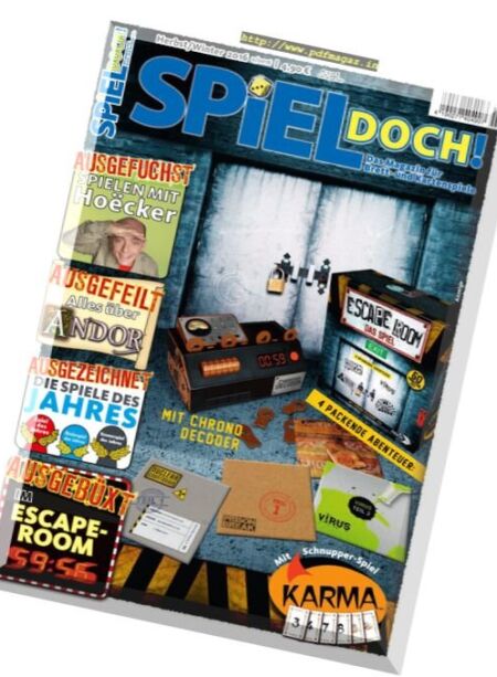 Spiel Doch! – Herbst – Winter 2016 Cover