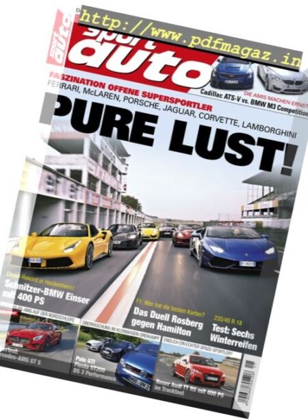 Sport Auto – November 2016 Cover