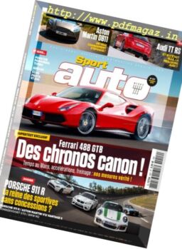 Sport Auto – Octobre 2016