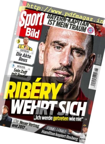 Sport Bild – 12 Oktober 2016 Cover