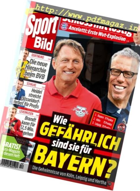 Sport Bild – 19 Oktober 2016 Cover