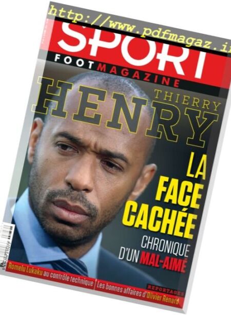 Sport Foot Magazine – 5 Octobre 2016 Cover