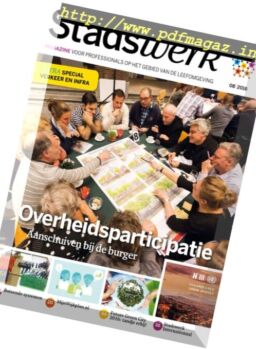 Stadswerk Magazine – Oktober 2016