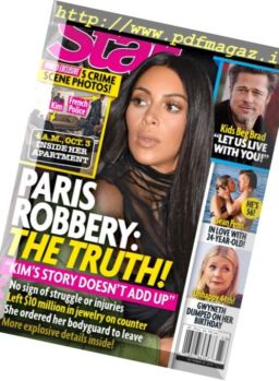 Star Magazine USA – 24 October 2016
