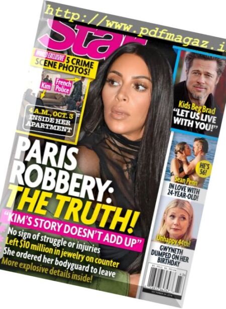 Star Magazine USA – 24 October 2016 Cover