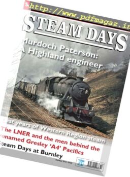 Steam Days – October 2016