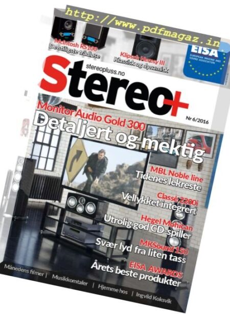 Stereo+ – Nr.6, 2016 Cover