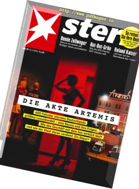 Stern – 22 September 2016 Cover