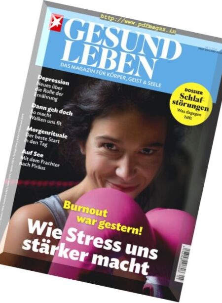 Stern Gesund Leben – September Oktober 2016 Cover