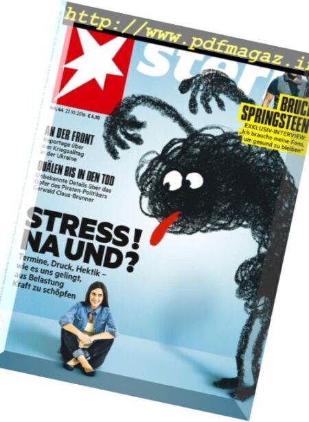 stern Magazin – 27 Oktober 2016 Cover