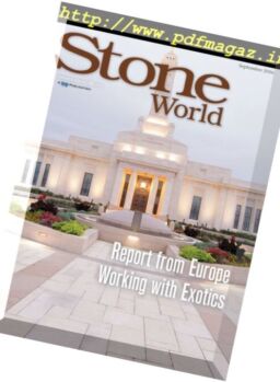 Stone World – September 2016