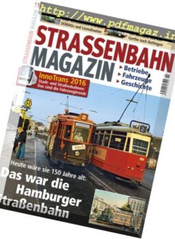 Strassenbahn Magazin – November 2016