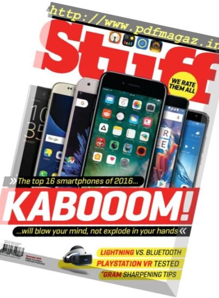 Stuff Middle East – November 2016 Cover