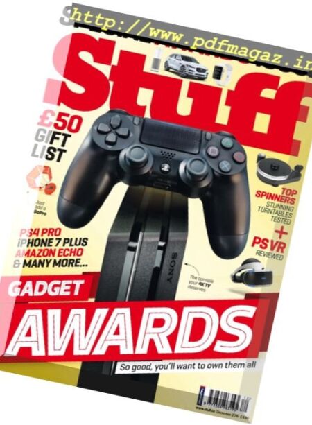 Stuff UK – December 2016 Cover