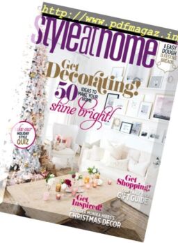 Style at Home Canada – November 2016