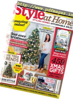 Style at Home UK – December 2016