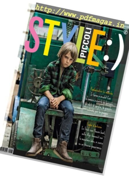 Style Piccoli – Settembre-Ottobre 2016 Cover