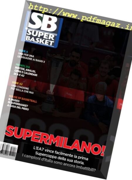 Superbasket – Settembre 2016 Cover
