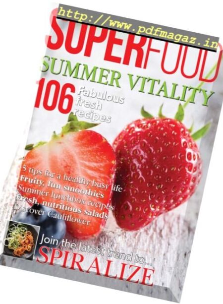 Superfood – May-June 2016 Cover