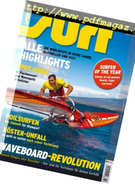 Surf Germany – November-Dezember 2016 Cover